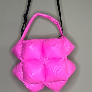 PILLOW puffer  3D mini handbag crossbody bag