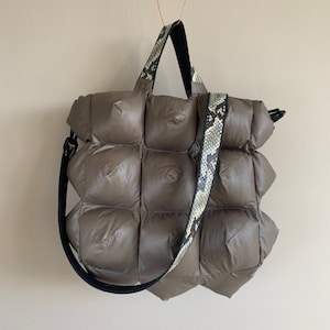 NEW Puffer shoulder bag handbag tote bag travel bag