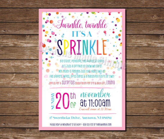 twinkle twinkle its a sprinkle