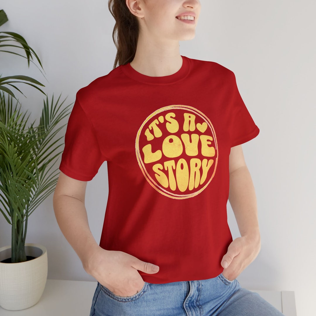 It's a Love Story Taylor Swift Shirt Swiftie Travis Etsy