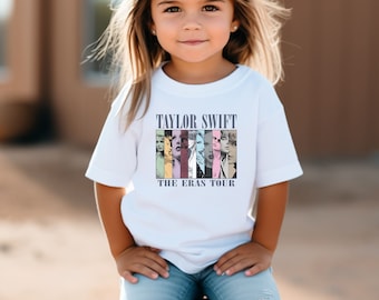 Kid Taylor Eras Tour Outfit Shirt, Youth Taylor Merch, Swiftie Merch For Kid, The Eras Tour Kid Youth Crewneck, Youth Eras Tour Merch