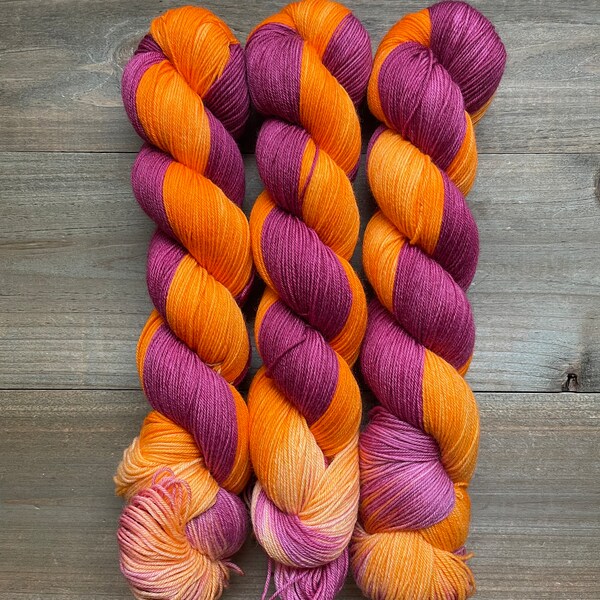 Hand Dyed Yarn | Bold Predictions | Full Skein | Approx 100 g