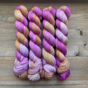 Hand Dyed Yarn | Golden Kingdom | Full Skein | Approx 100 g