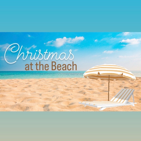 2024 Weihnachten am Strand Teilen Ein Paar Adventskalender | Handgefärbtes Garn | Vorbestellen