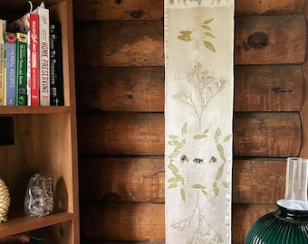 Wedding Bouquet Preservation | Naturally Dyed Wall Hanging | Silk Scarf | Tapestry