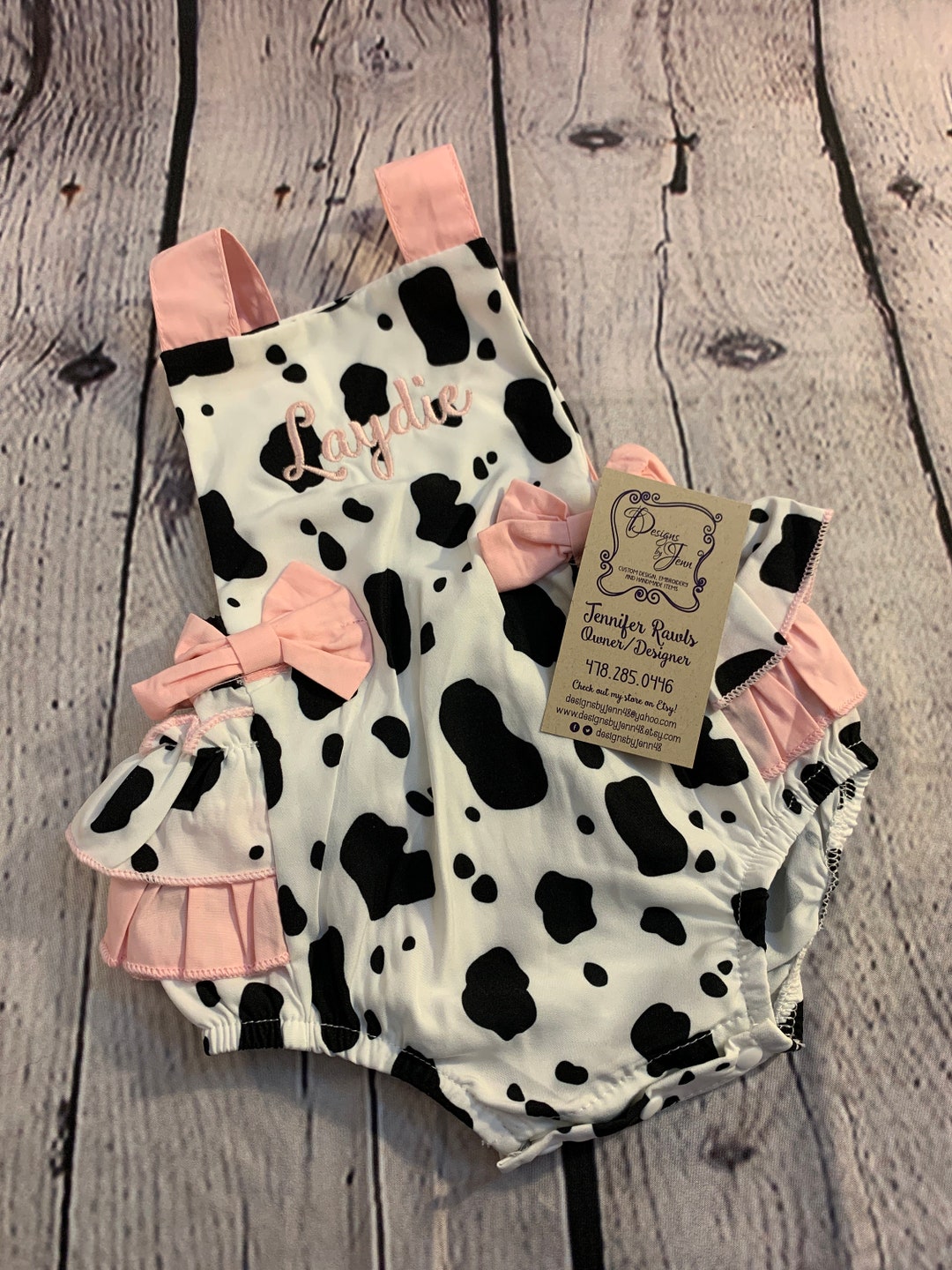 Girls Cow Bubble