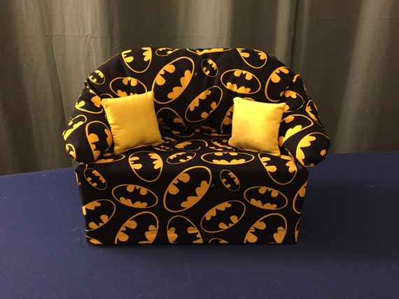 Batman Couch Tissue Box Cover Kleenex Box Cover Kleenex Etsy