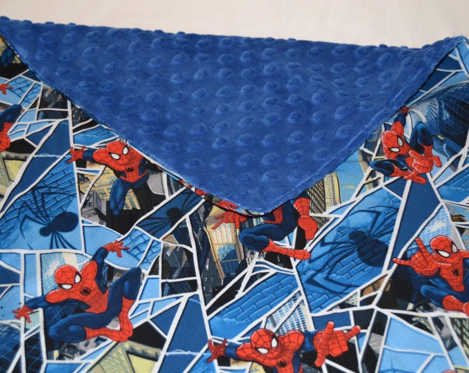 Spiderman Baby Blanket