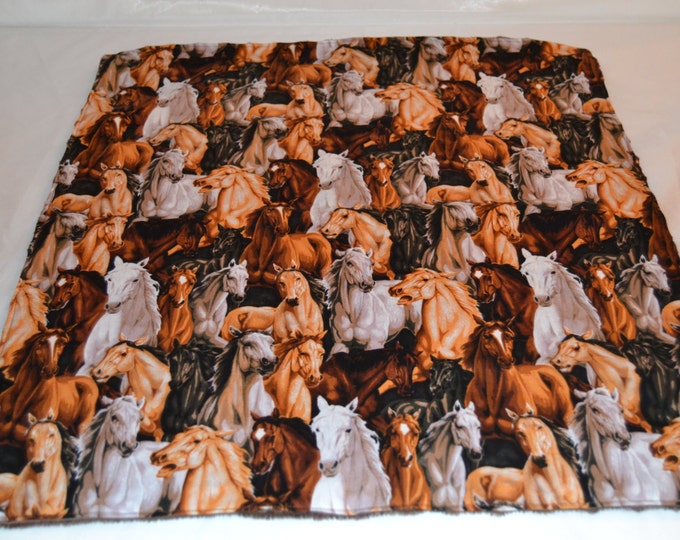 Horse Baby Blanket
