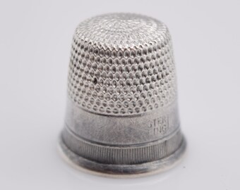 Open End Thimbles 510 Size 13 C.S Made In USA Osborne 3 Pk 51//64/"