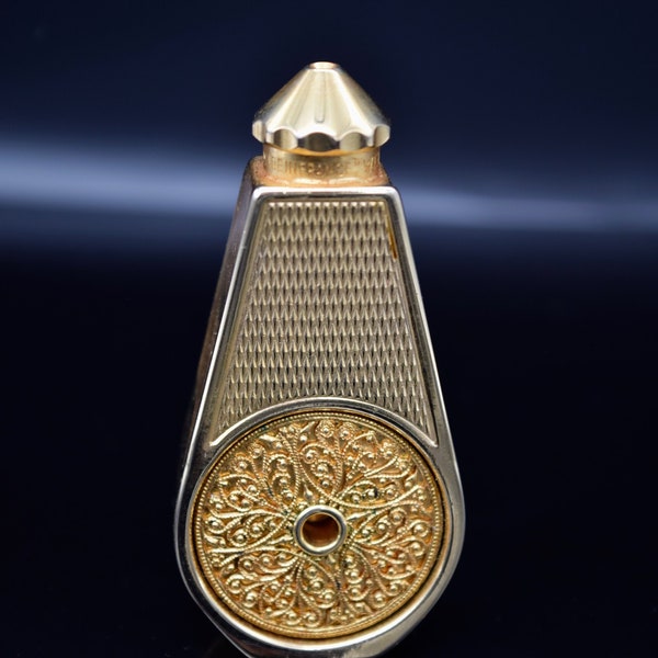 Le-Weekend' Marcel Franck Perfume Atomizer, Gold Plated , Pocket Atomizer, Vintage Perfume