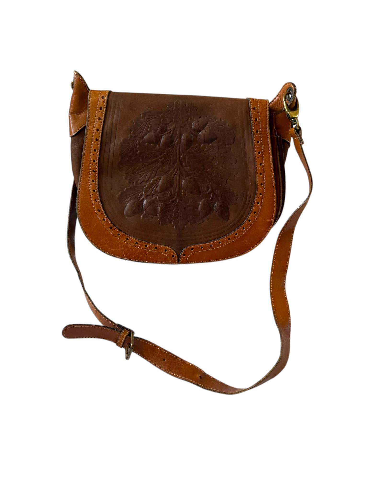 70s Italian Leather Bag - Etsy