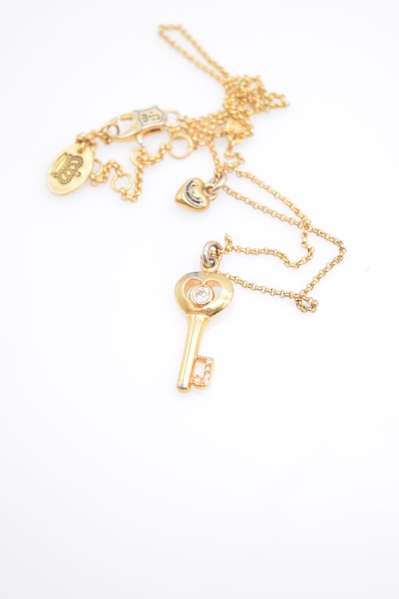 Vintage Juicy Couture Necklace, Key to My Heart