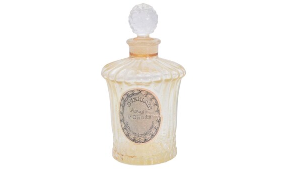 Vintage Guerlain Après L’Ondée Perfume Bottle Louis XV Flacon 30ml Parfum Extrait