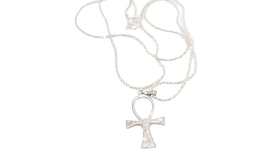 Ancient Symbol Pendant, Egyptian Ankh Jewelry, An… - image 3