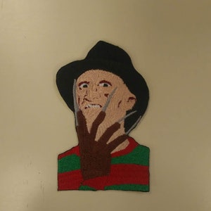 Killer Horror Movie Embroidered Patch, Nightmare Iron On Patch