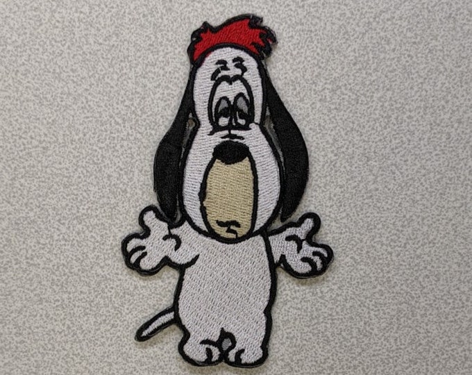 Sad Face Cartoon Dog Patch