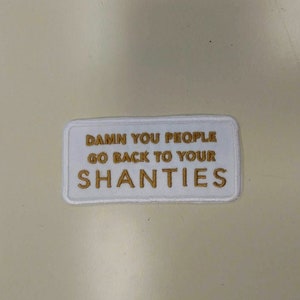 Funny Golf Movie Saying Embroidered Patch