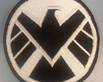 Superhero Agents Embroidered Patch, Iron on Cosplay Superhero Patch