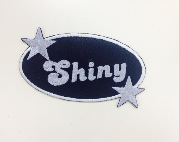 Space Cowboy Inspired Patch, Shiny Patch,  Iron on Patch, Embroidered Patch, TV Inspired Patch