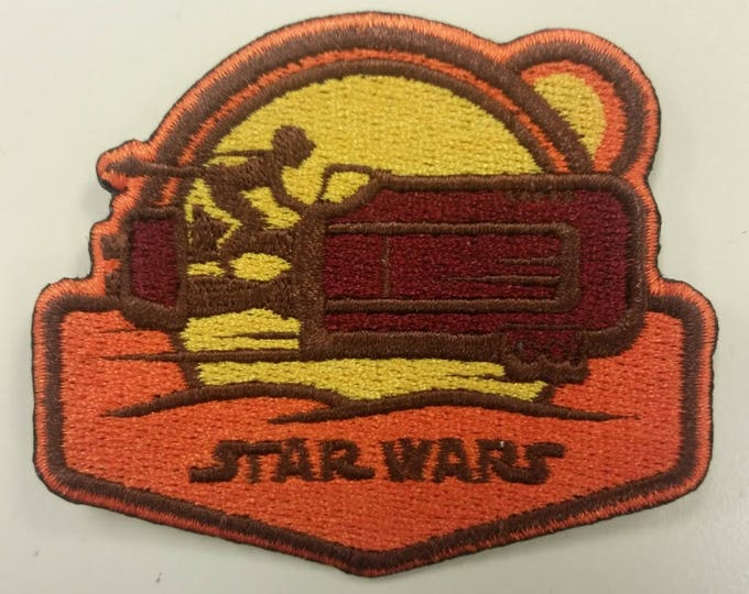 Sci Fi Fantasy Movie Inspired Embroidered Patch,  Iron On Space Galaxy Patch
