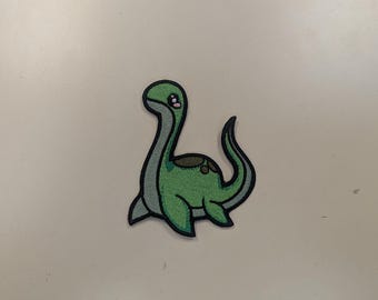Little Nessie Embroidered Patch, Loch Monster Patch