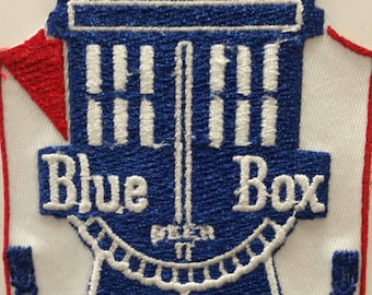 Time Machine Beer Parody Patch, Time Traveler Doc Mish Mash Patch, Embroidered Time Machine patch