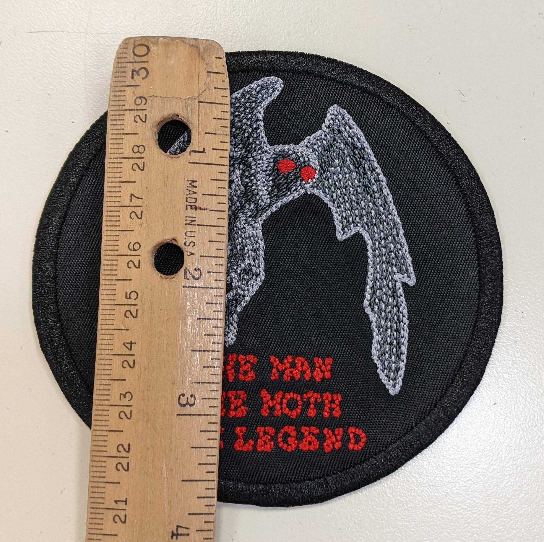 Mothman Embroidered Patch - Etsy