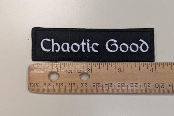 0217 Role Playing Alignment Embroidered Patches - Etsy