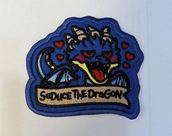 Cartoon Gaming Dragon Love embroidered patch