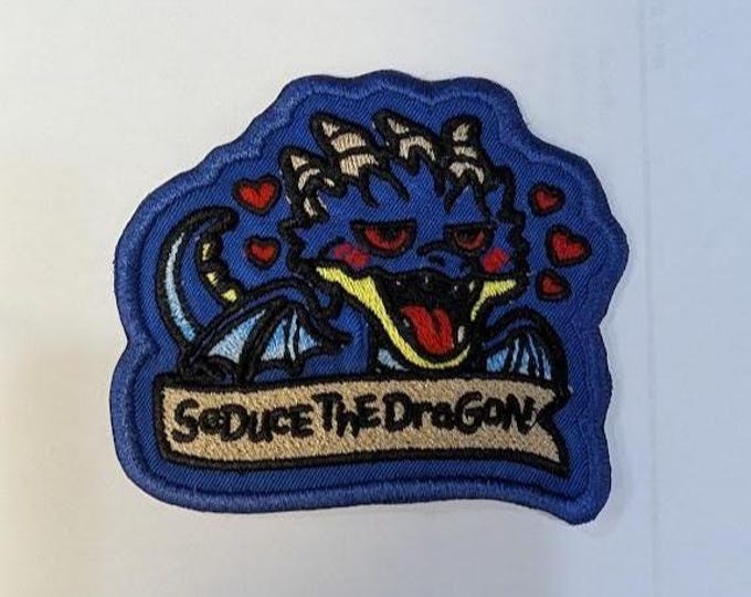 Cartoon Gaming Dragon Love embroidered patch