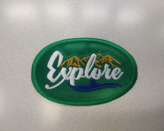Explore Adventurer Embroidered Patch