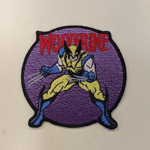 Superhero Claw hand Embroidered Patch