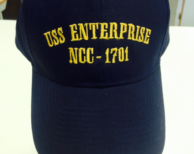 Space Sci Fi Fan Wear, Starship Navy Hat, Star Journey Fanwear, Space Adventure Gift, Sci Fi Cap