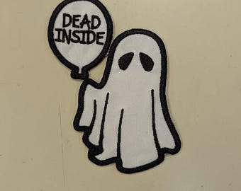 Embroidered Ghost with balloon patch