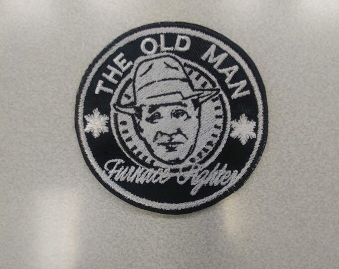 Christmas Old Man Embroidered Patch