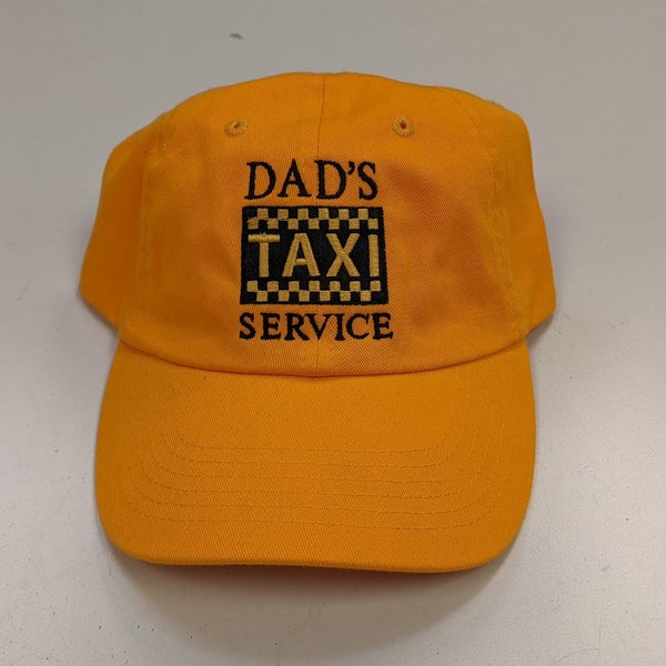 Father's Day gift, Embroidered hat for Dad, Taxi Dad
