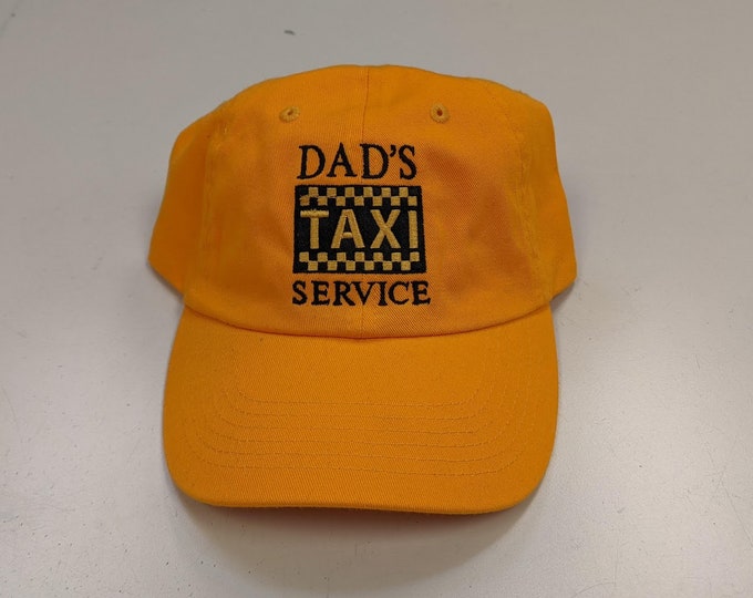 Father's Day gift, Embroidered hat for Dad, Taxi Dad