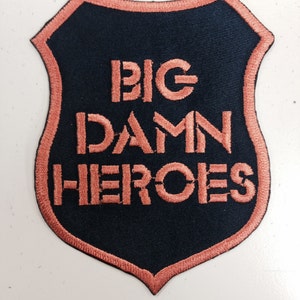 Space Cowboy Inspired Embroidered Iron On Patches, Sci Fi Patches, Space Heroes Patch, Geek Embroidered Patches, Sci Fi Accesories