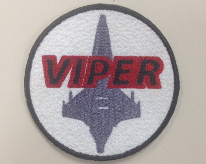 Embroidered Sci Fi Spaceship Patch,  Starship Embroidered Patch, Sci Fi Fan Iron On Patch