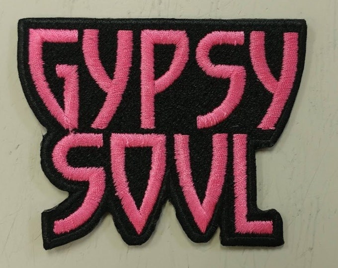 Gypsy Soul Patch, Free Spirit Embroidered Patch