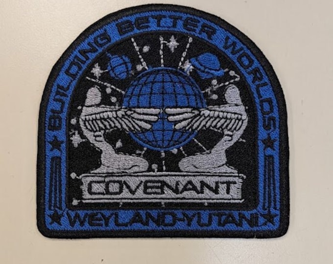 Sci Fi Horror Space Flight Embroidered Patch