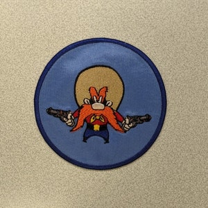 Cartoon Gunslinger Embroidered Patch