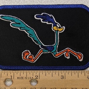 Fast Cartoon Bird Embroidered Patch - Etsy
