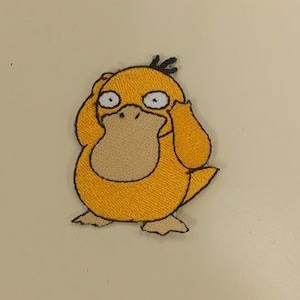 Parche bordado del personaje de juego Duck Platypus