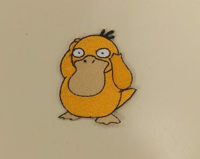 Duck Platypus Gaming Character Embroidered Patch