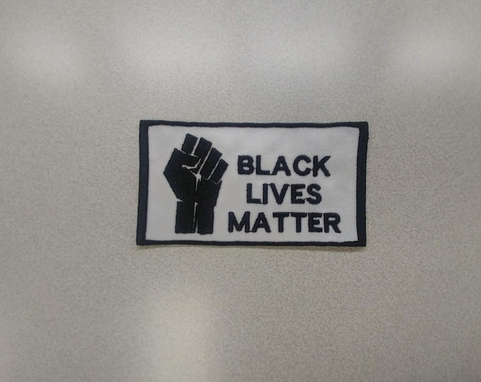 Black Lives Matter Iron On Patch