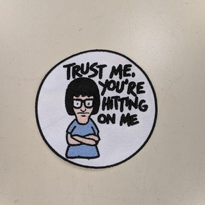 Funny Cartoon Character Embroidered Patch