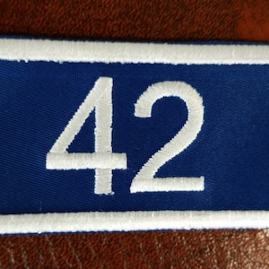 Geeky Embroidered Patch, 42 Iron On Patch, Answer to universe Patch