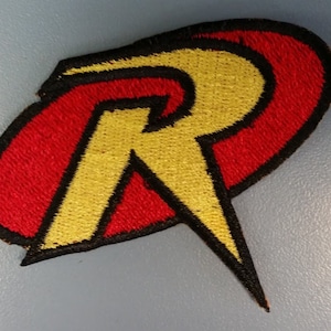 Superhero Embroidered Patch, Iron On Sidekick Hero Patch